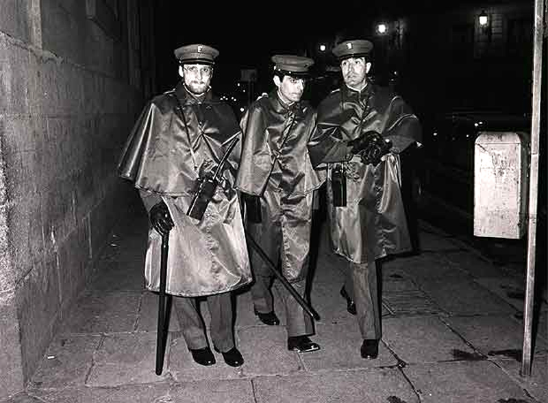 Último canto del cisne de los serenos en Madrid. 1986